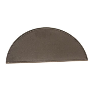 Puolikuun muotoinen valurautaparila