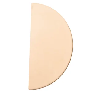 Puolikuun-mallinen lämmönjakolevy